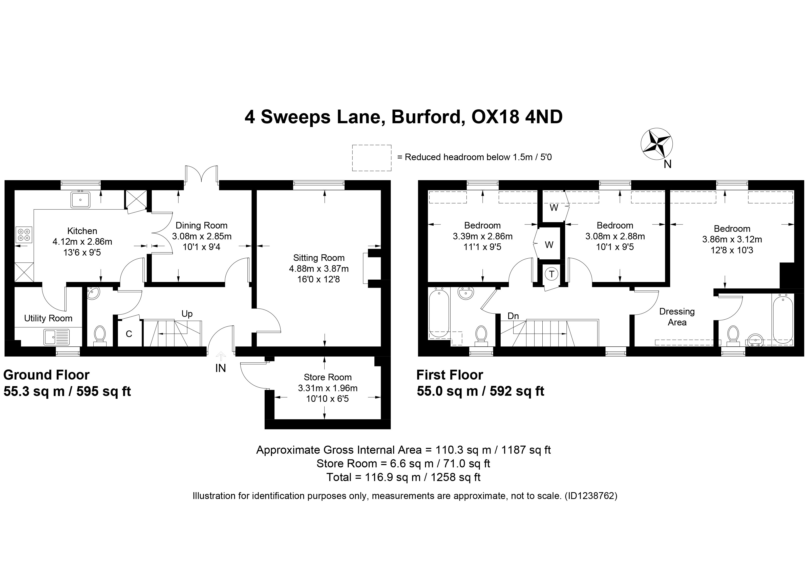 4, Sweeps Lane, Oxfordshire floorplan