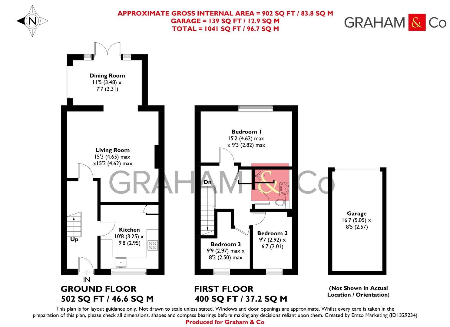 21, Wetherby Gardens, Andover floorplan