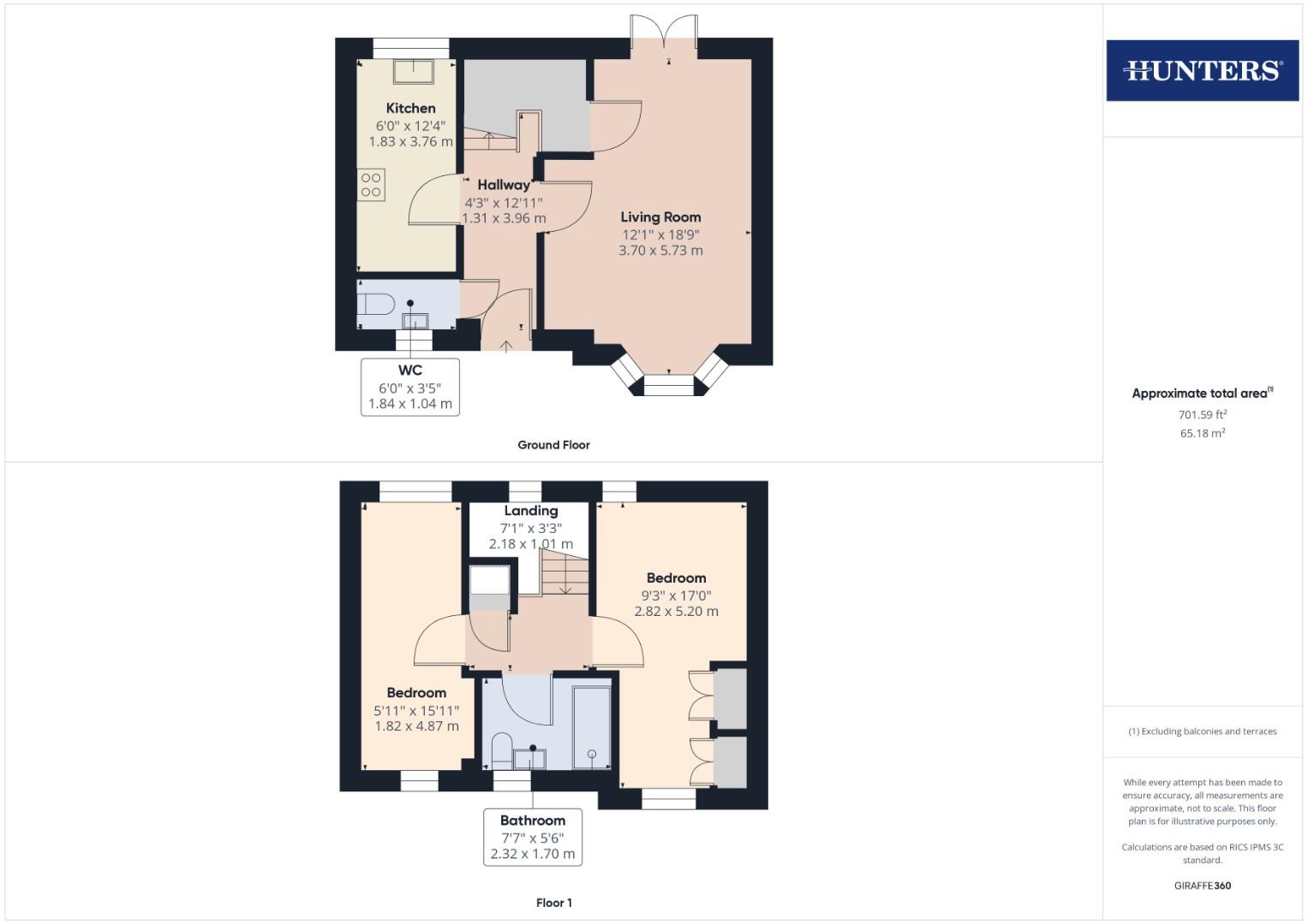 17, Talisker Walk, Moor Road, Filey floorplan