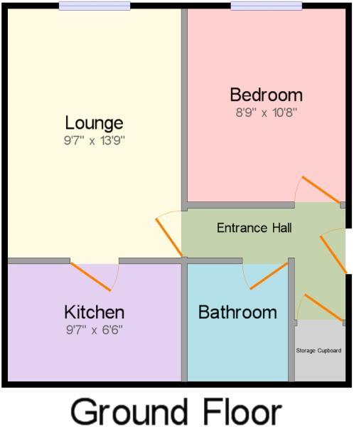 1 Bedrooms Flat to rent in Minworth Close, Webheath, Redditch B97