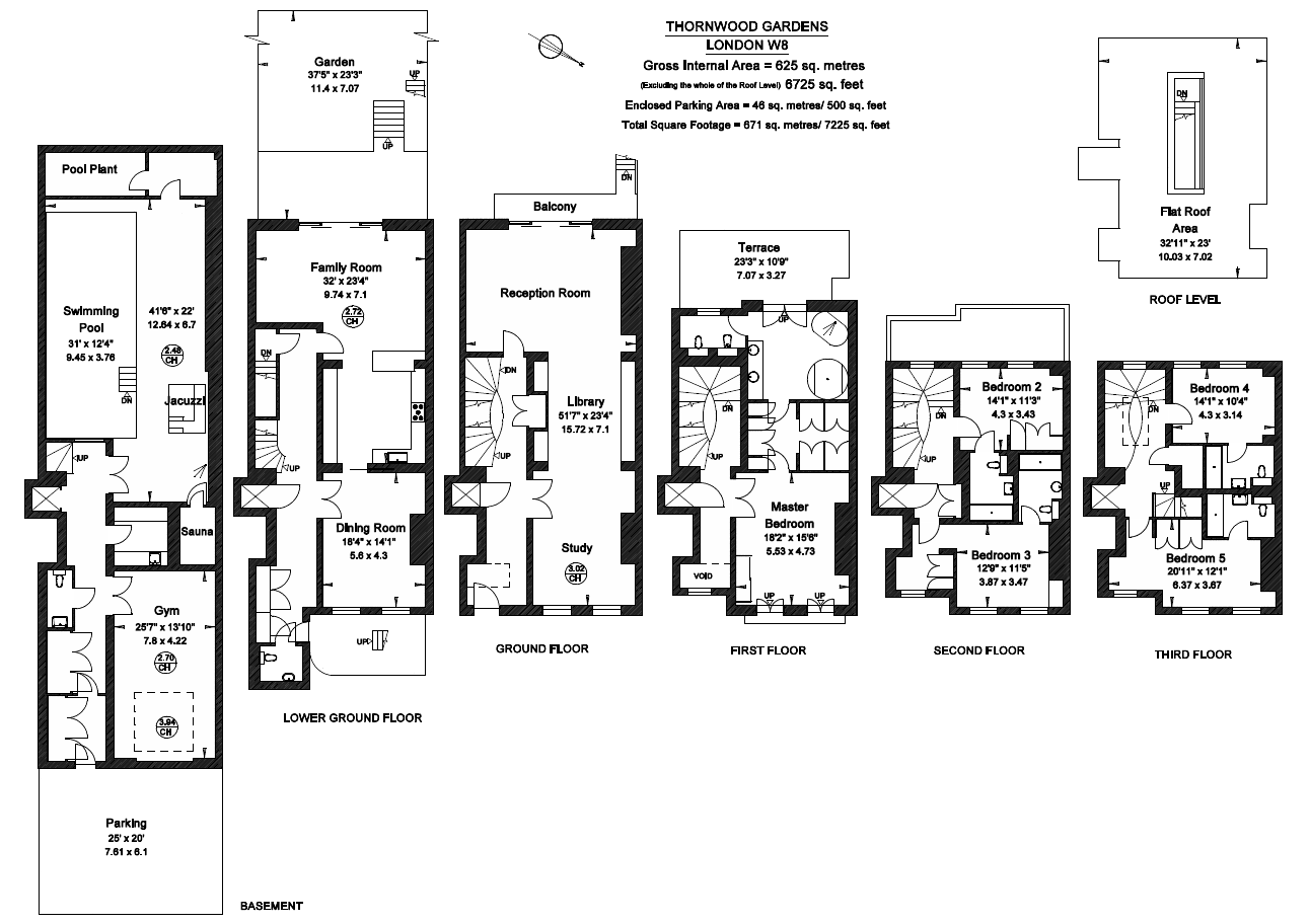 5 Bedrooms  for sale in Thornwood Gardens, London W8