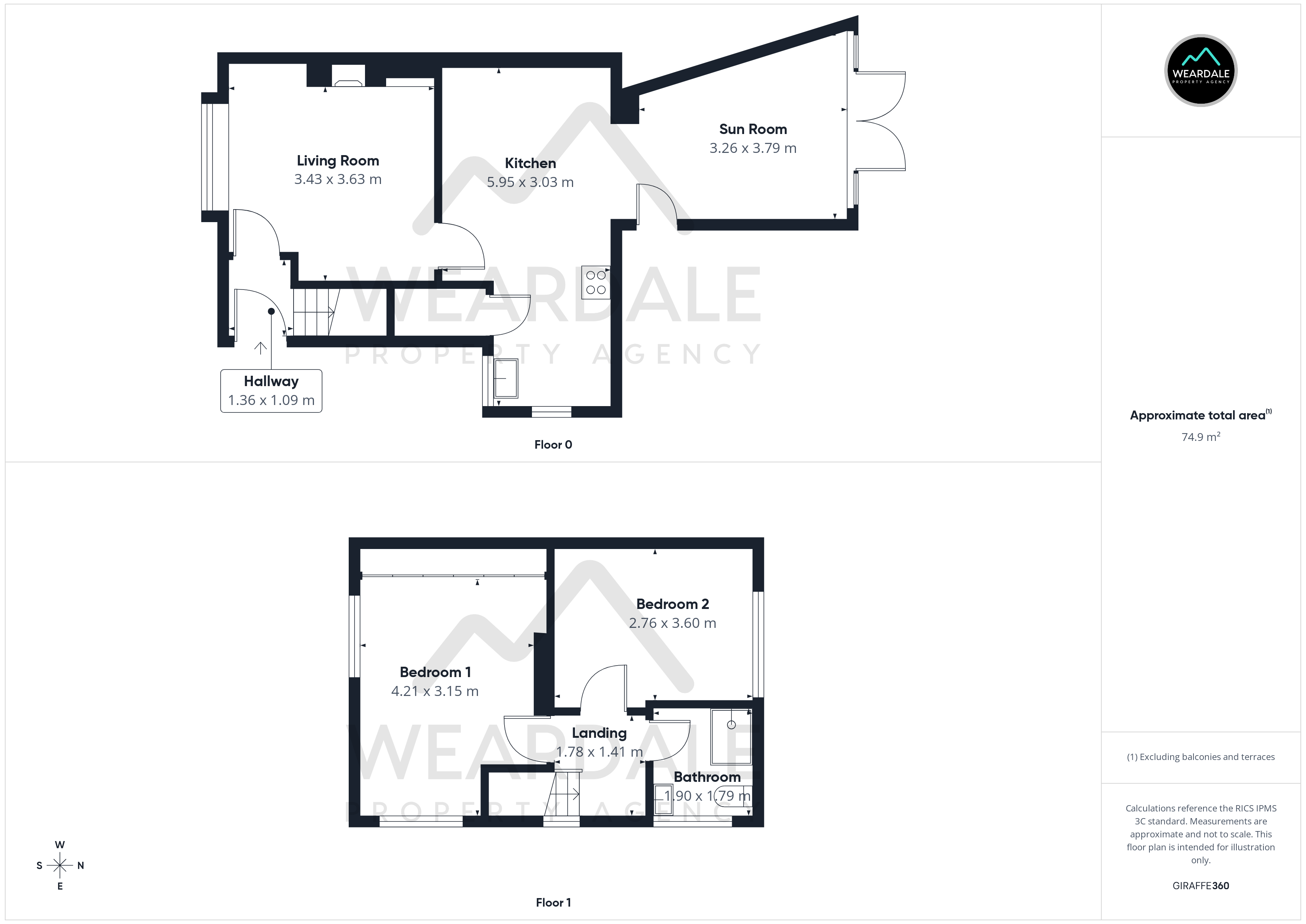 49, The Crofts, Bishop Auckland floorplan