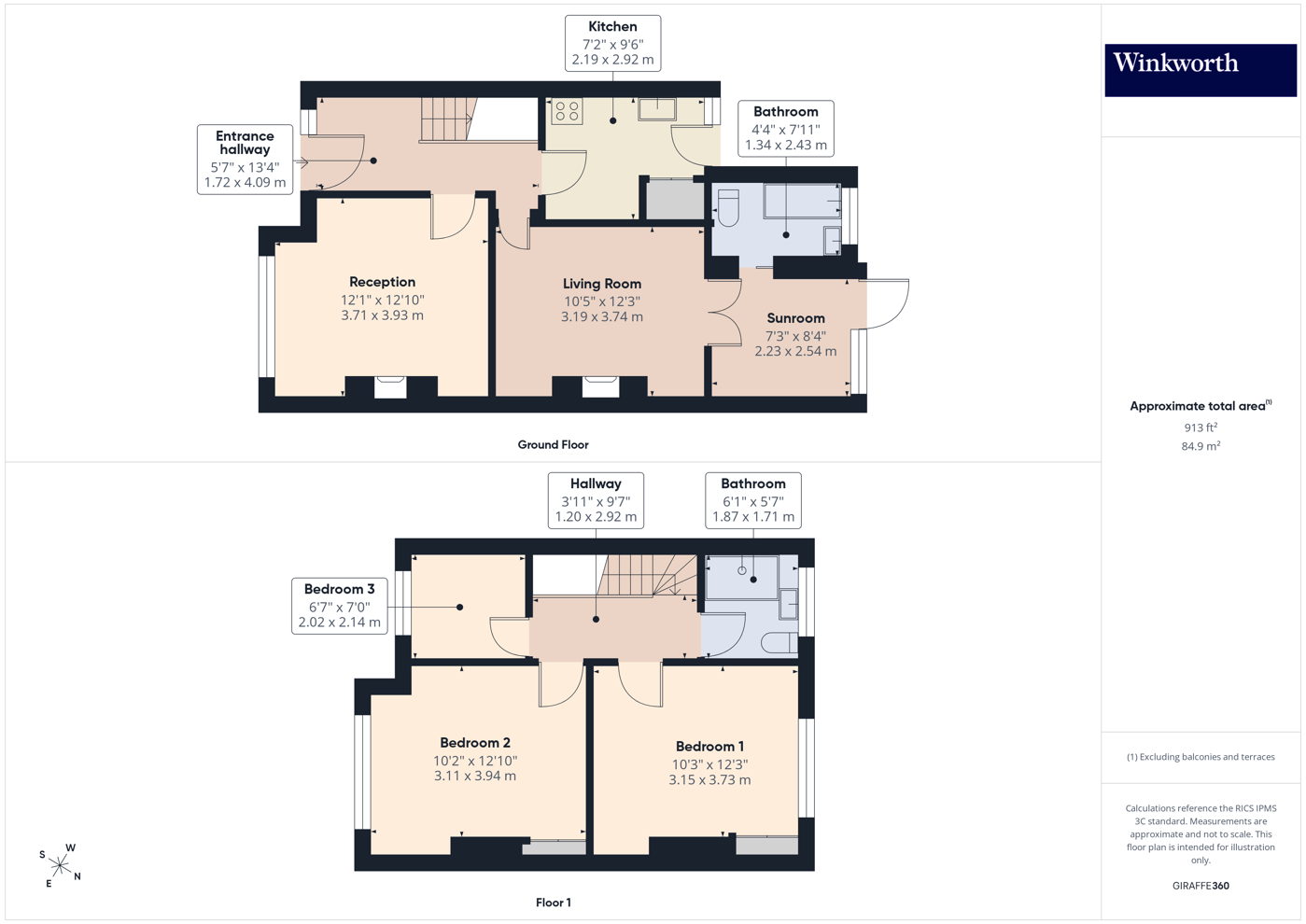 46, Lewgars Avenue, London floorplan