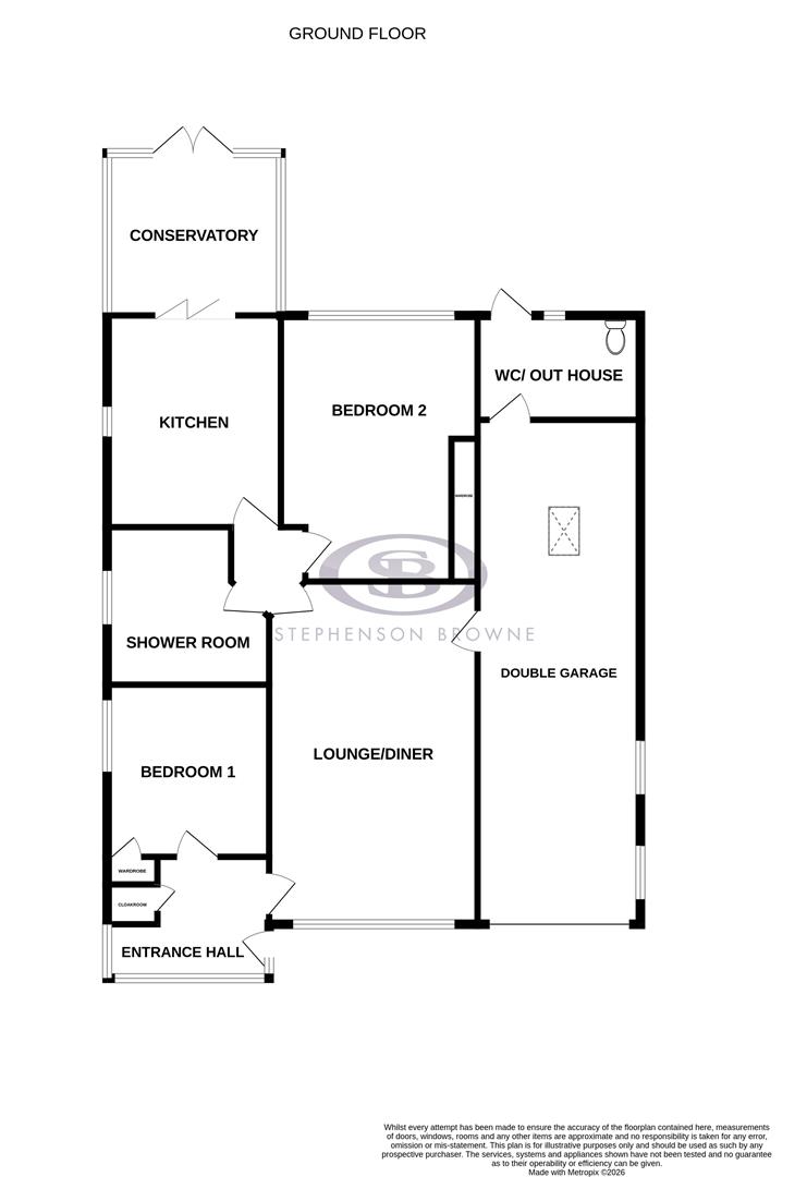 6, Ferndown Drive, Newcastle-Under-Lyme floorplan