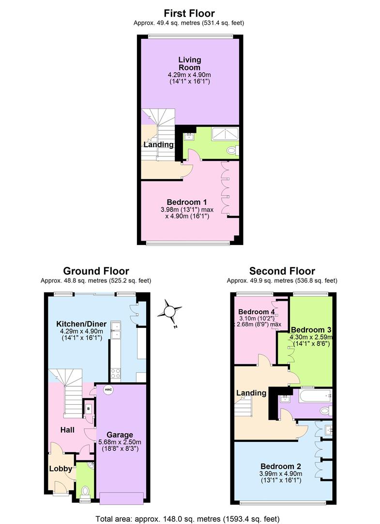 The Avenue, Beckenham BR3, 4 bedroom town house to rent 61867155