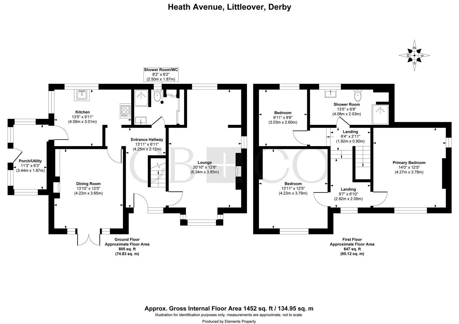 15, Heath Avenue, Derby floorplan