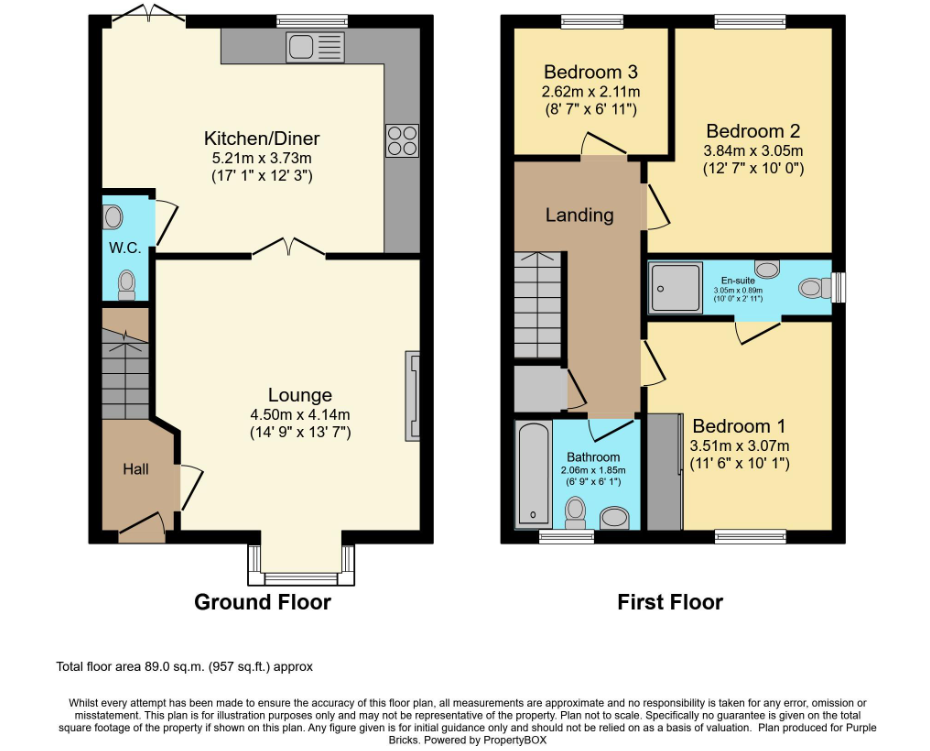 93, Bob Rainsforth Way, Gainsborough floorplan
