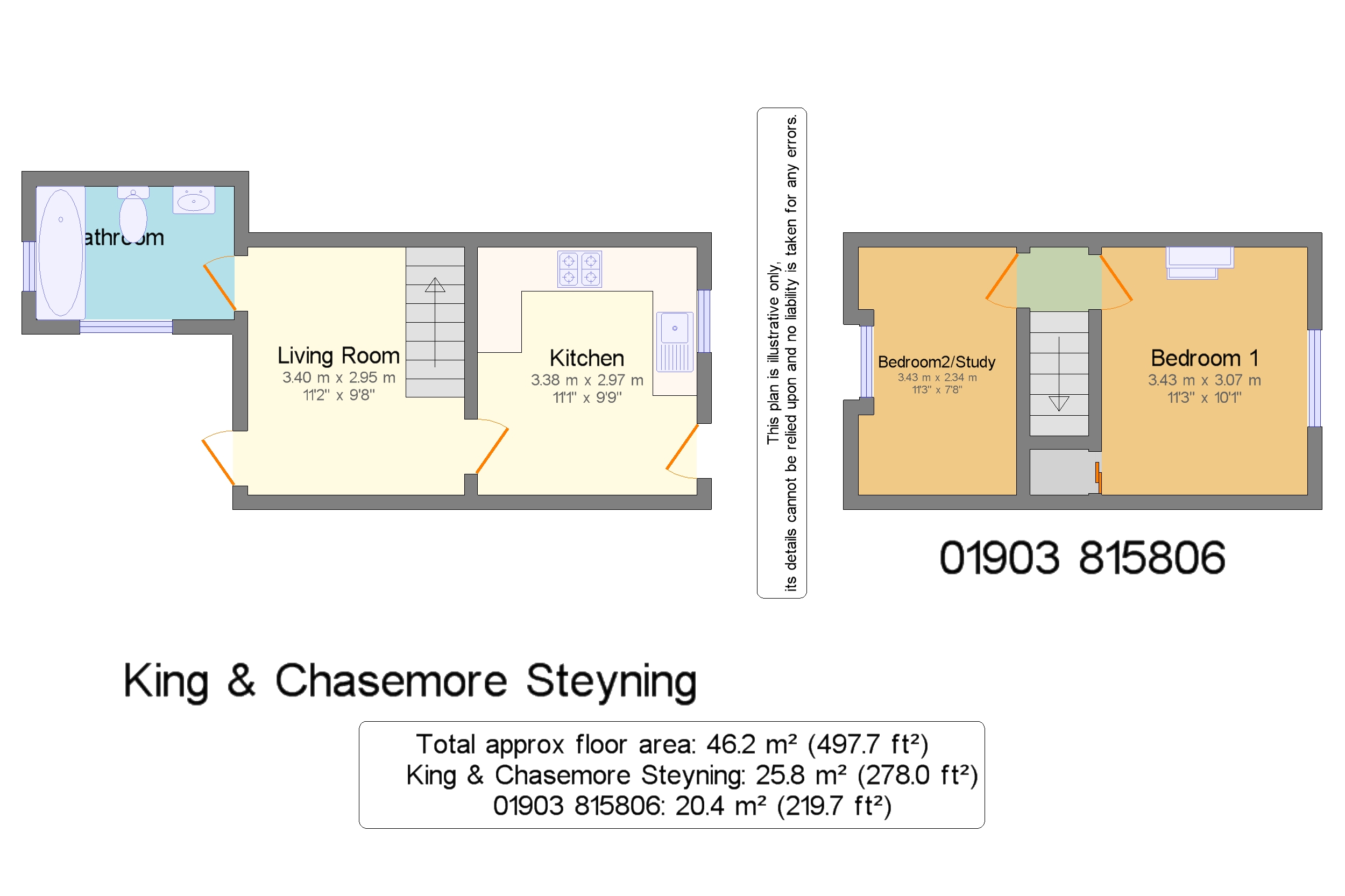 2 bed terraced house for sale in Henfield Road, Small Dole, West Sussex