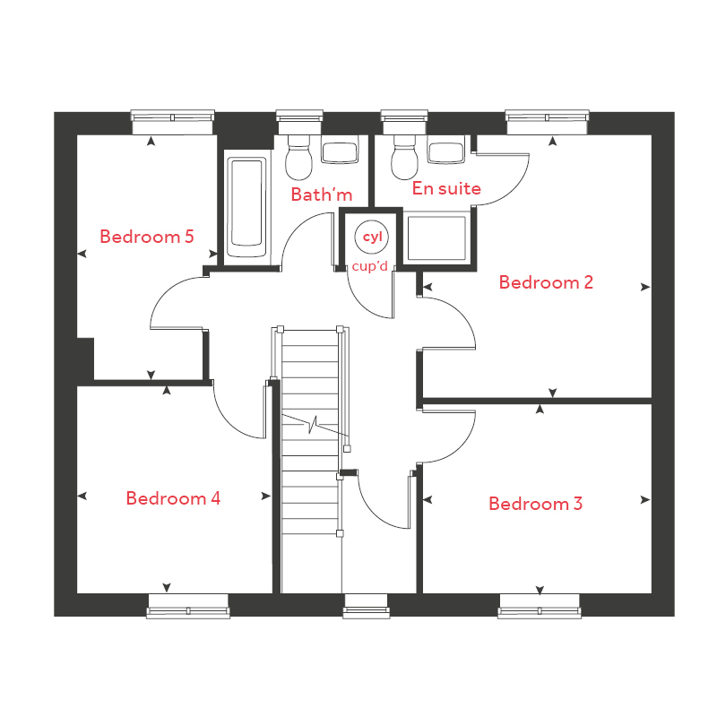 905, Off Botley Road, Whiteley floorplan