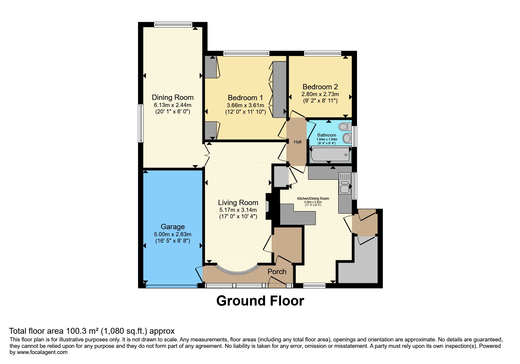 5, Woodside Drive, Meir Heath, Stoke-on-trent floorplan