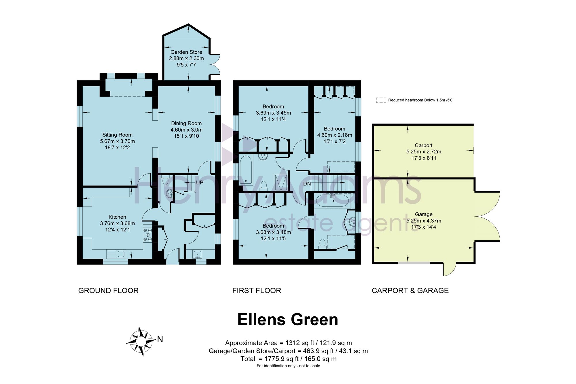 Corner Cottage Furzen Lane, Horsham floorplan