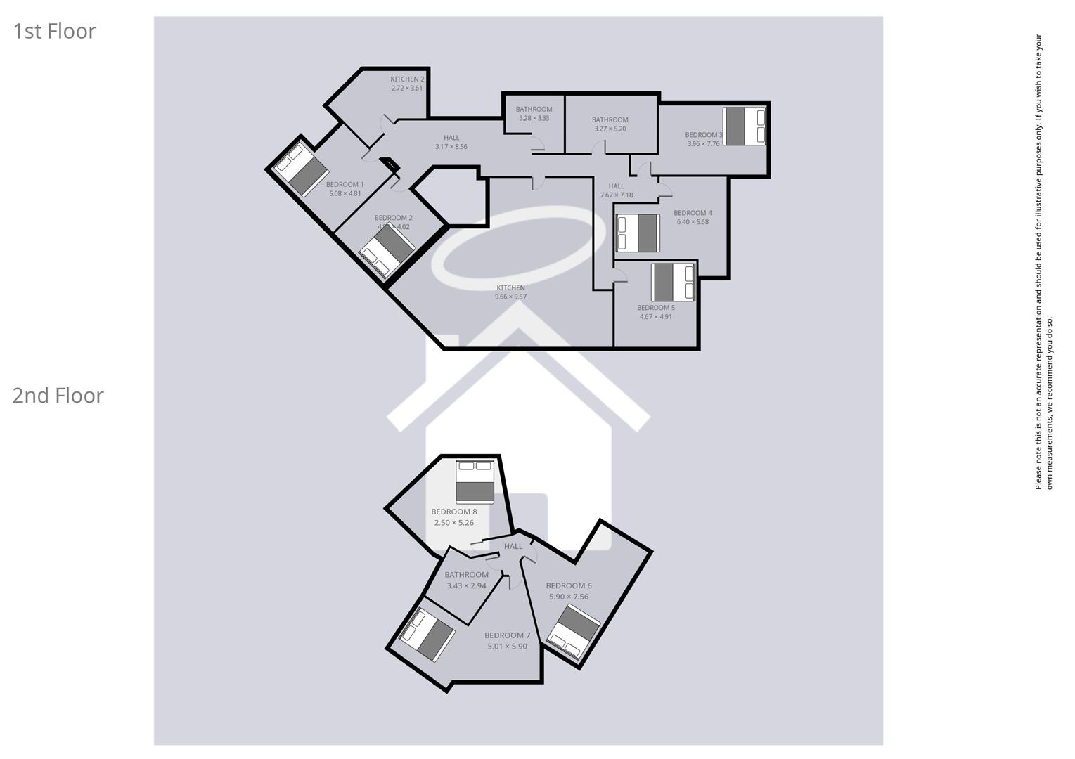 (7 bed), Flat 2, 2a, Rhymney Terrace, Cardiff floorplan