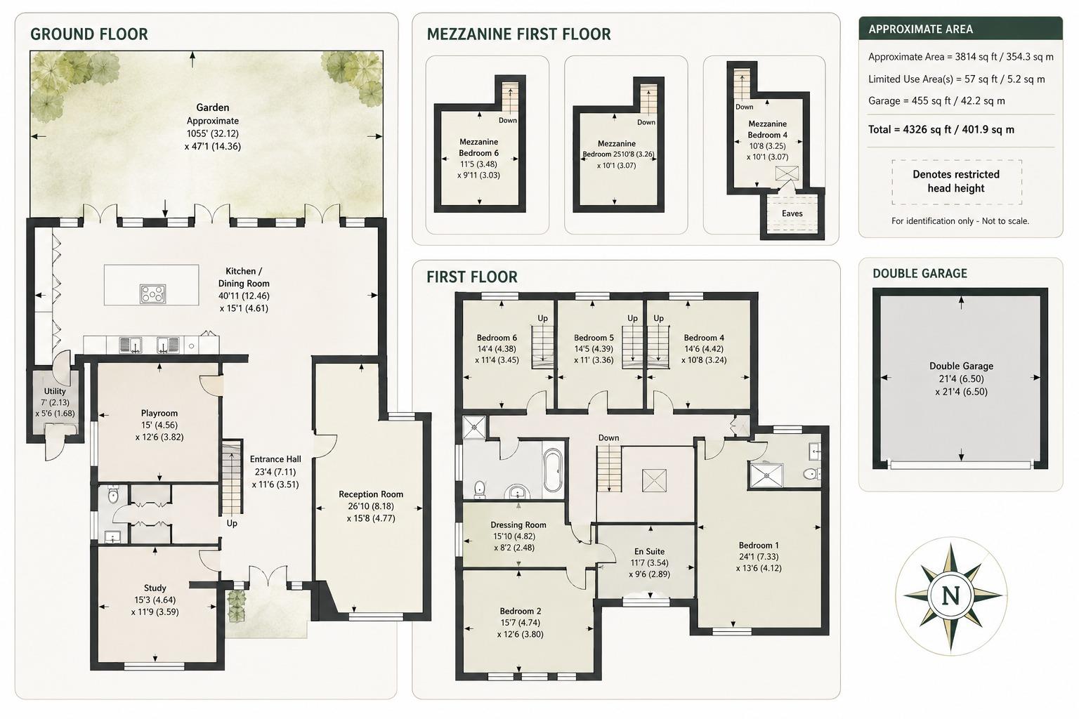 Newlands, South Hill, Chislehurst floorplan