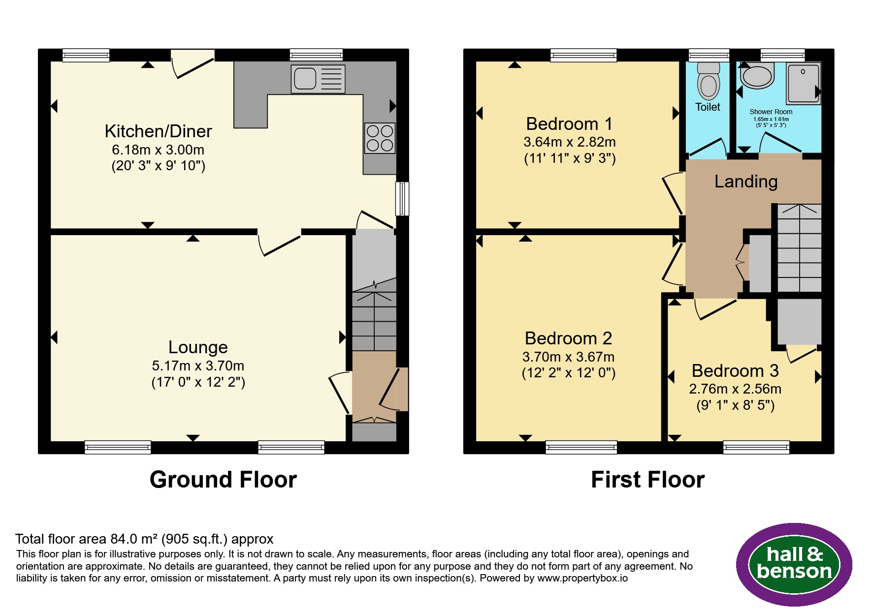 9, Monsal Crescent, Alfreton floorplan