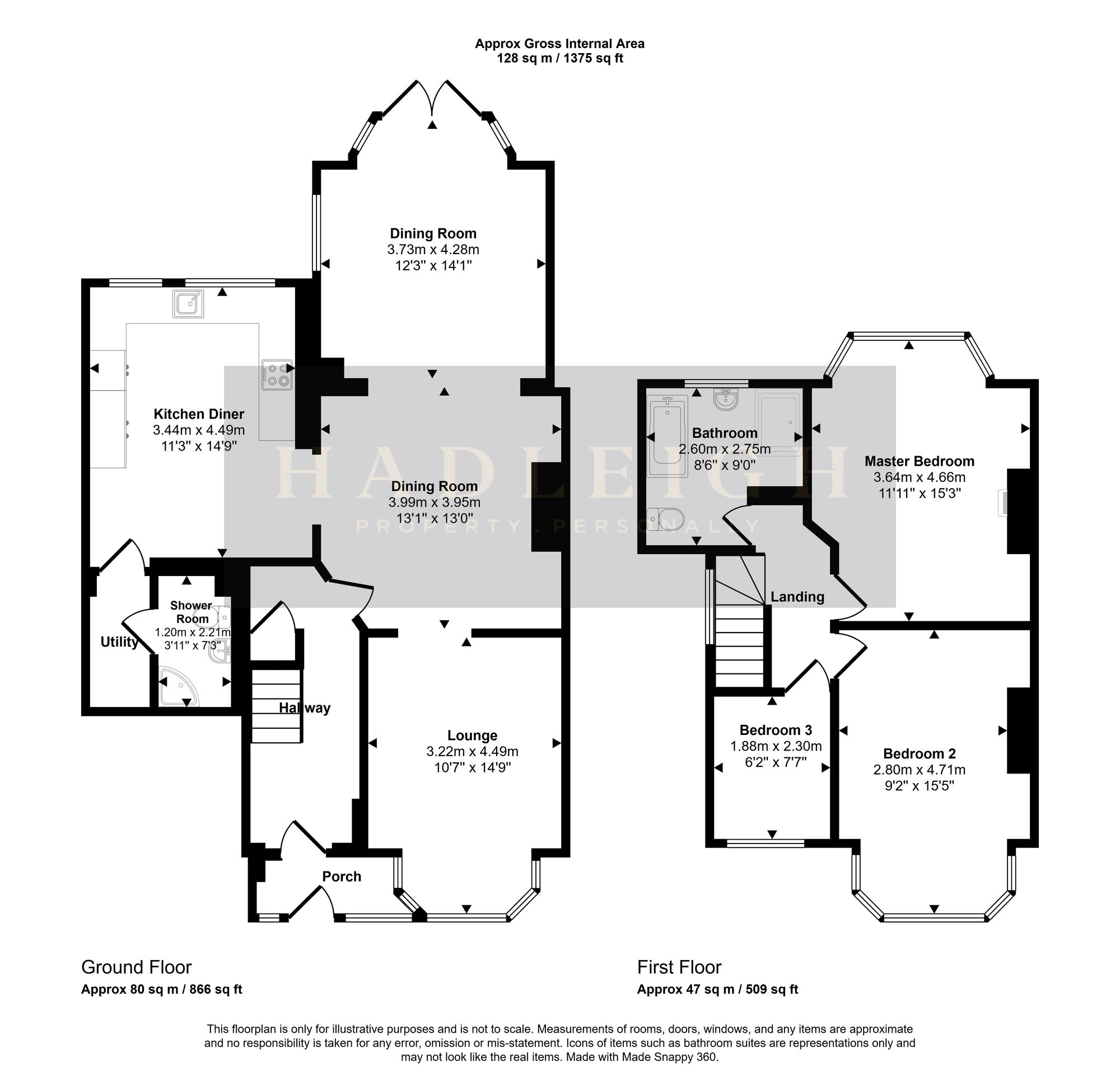 92 Weymoor Road, Birmingham floorplan