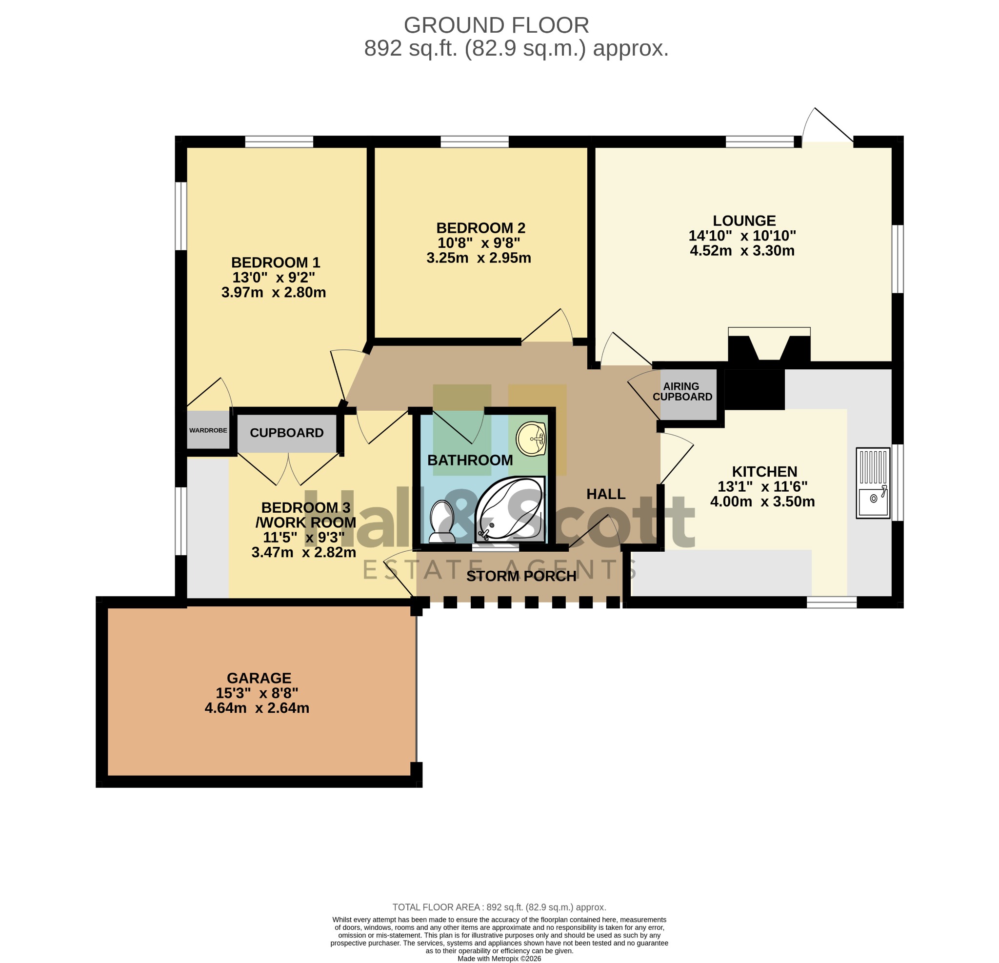 Orchard Nook, Church Road, Exeter floorplan