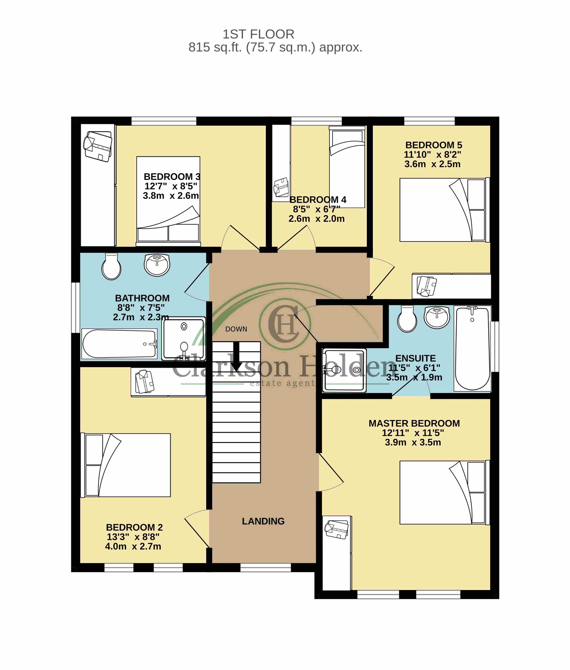 5 Pheasant Avenue, Preston floorplan
