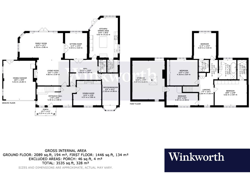56, Golf Links Road, Dorset floorplan