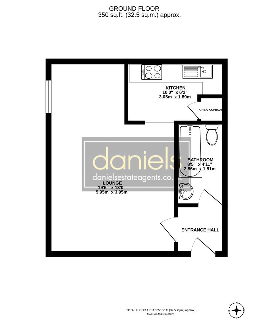 1, Marnham Court, Harrow Road, Middlesex floorplan