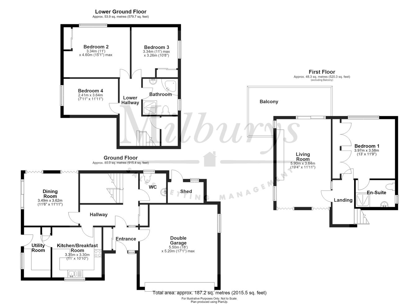 7, Denys Court, South Gloucestershire floorplan
