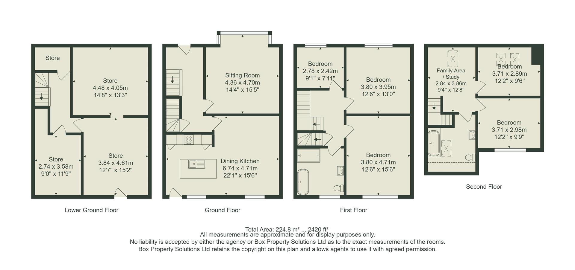 26, St. James Road, Ilkley floorplan