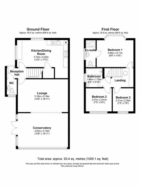 4, Hazel Close, Dunmow floorplan