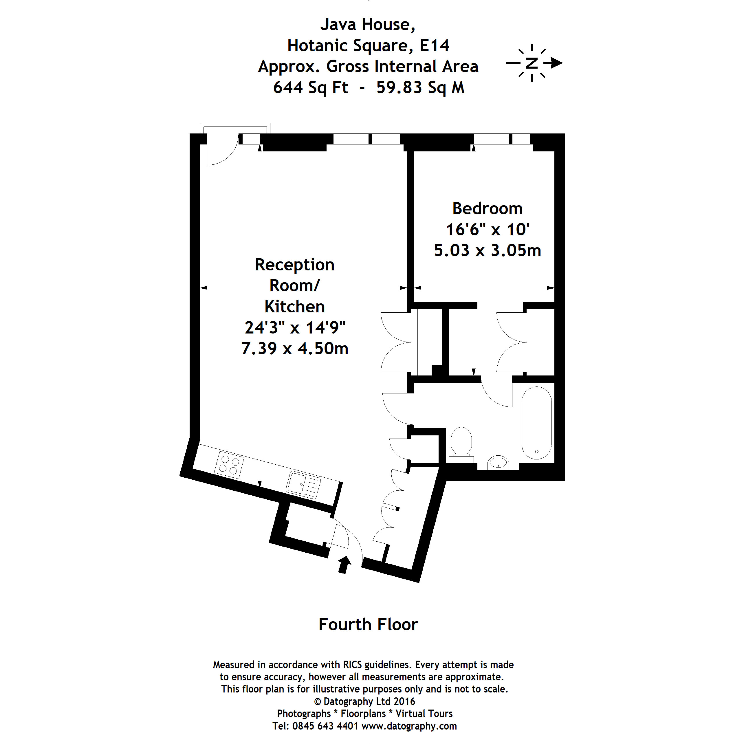 1 Bedrooms Flat to rent in Java House, London City Island, Canning Town E14