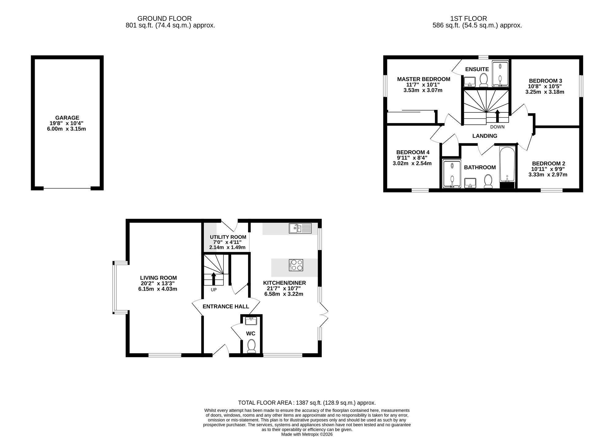 45 Philip Taylor Drive, Crewe floorplan