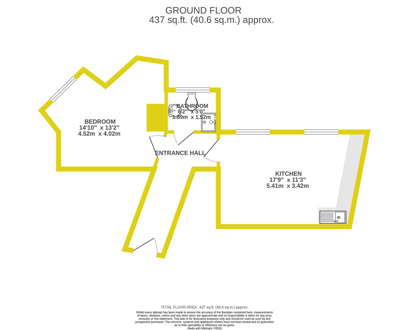 Flat 7, 1 Artillery Place, London floorplan