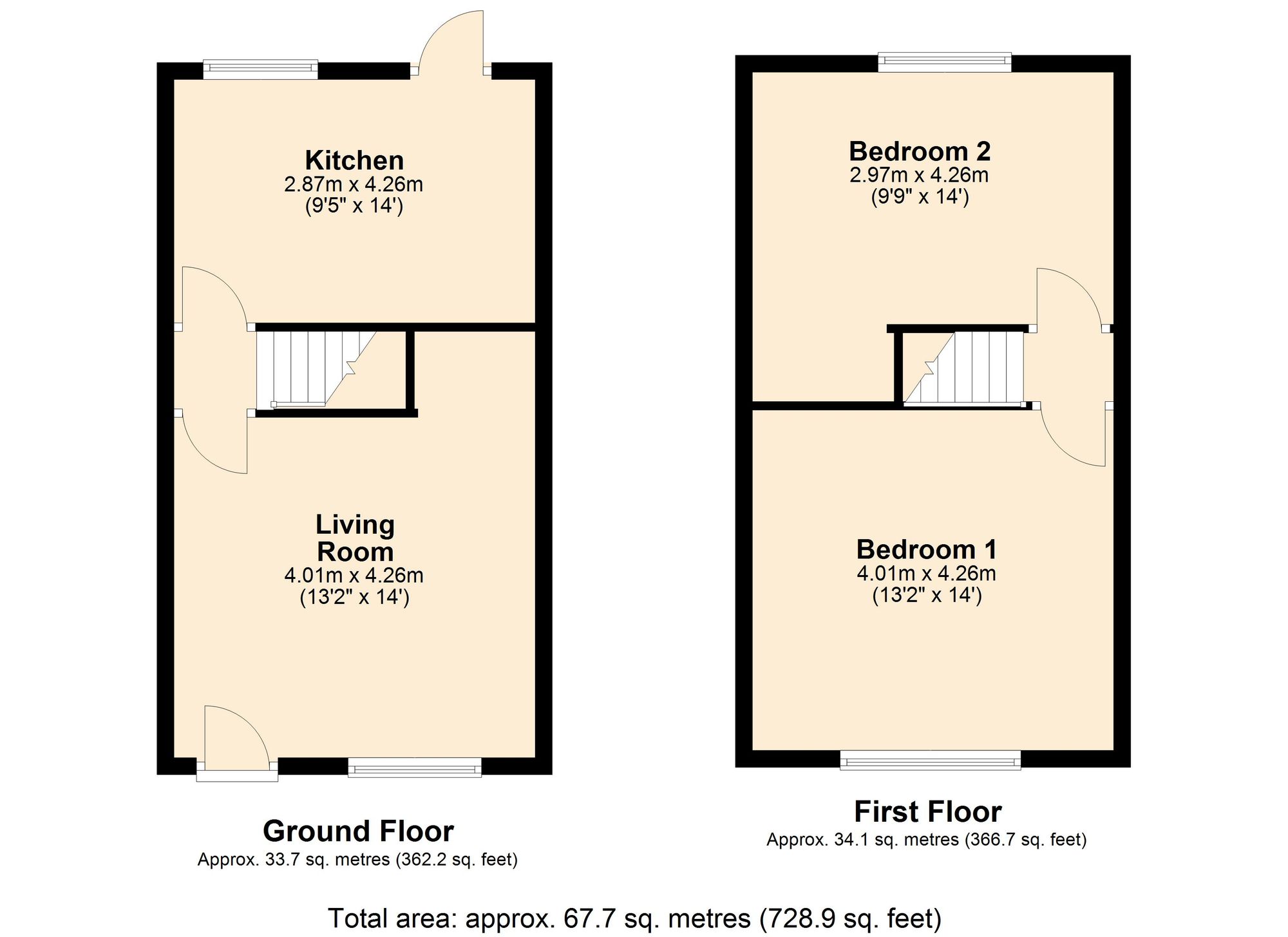 3 Mansion Street South, Accrington floorplan