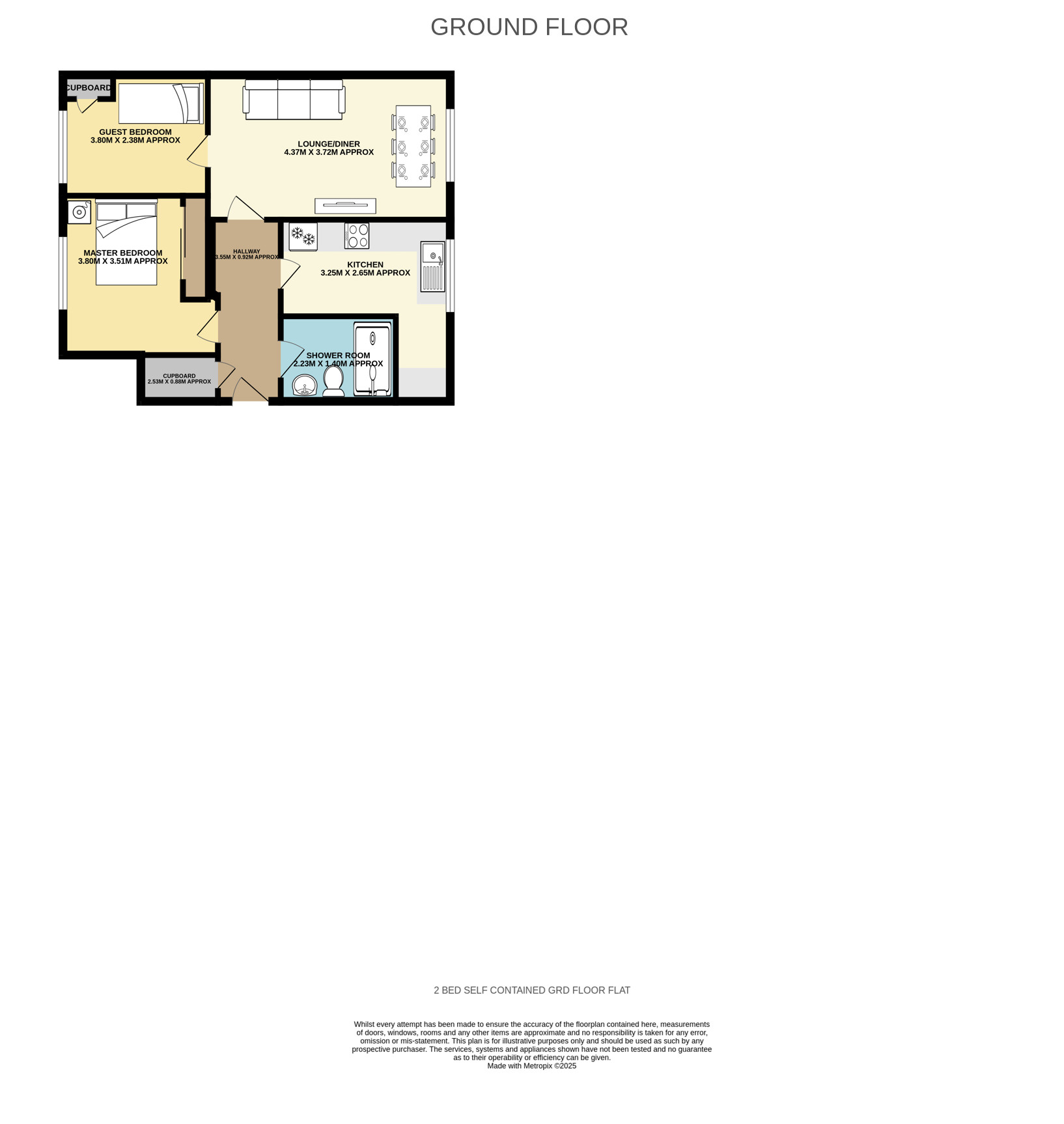 82, Hilton Road, Aberdeen floorplan