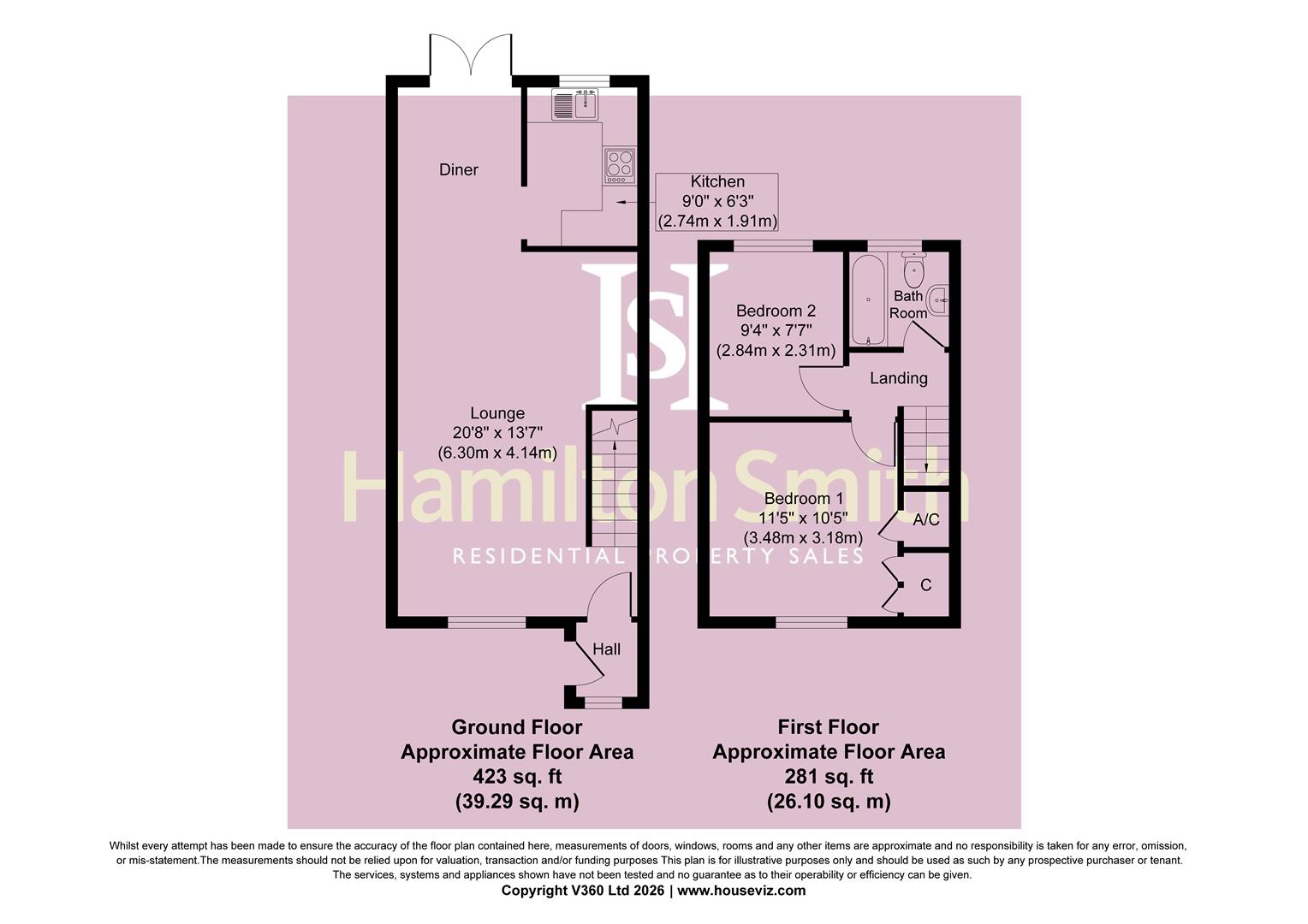 31, Buttercup Close, Ipswich floorplan