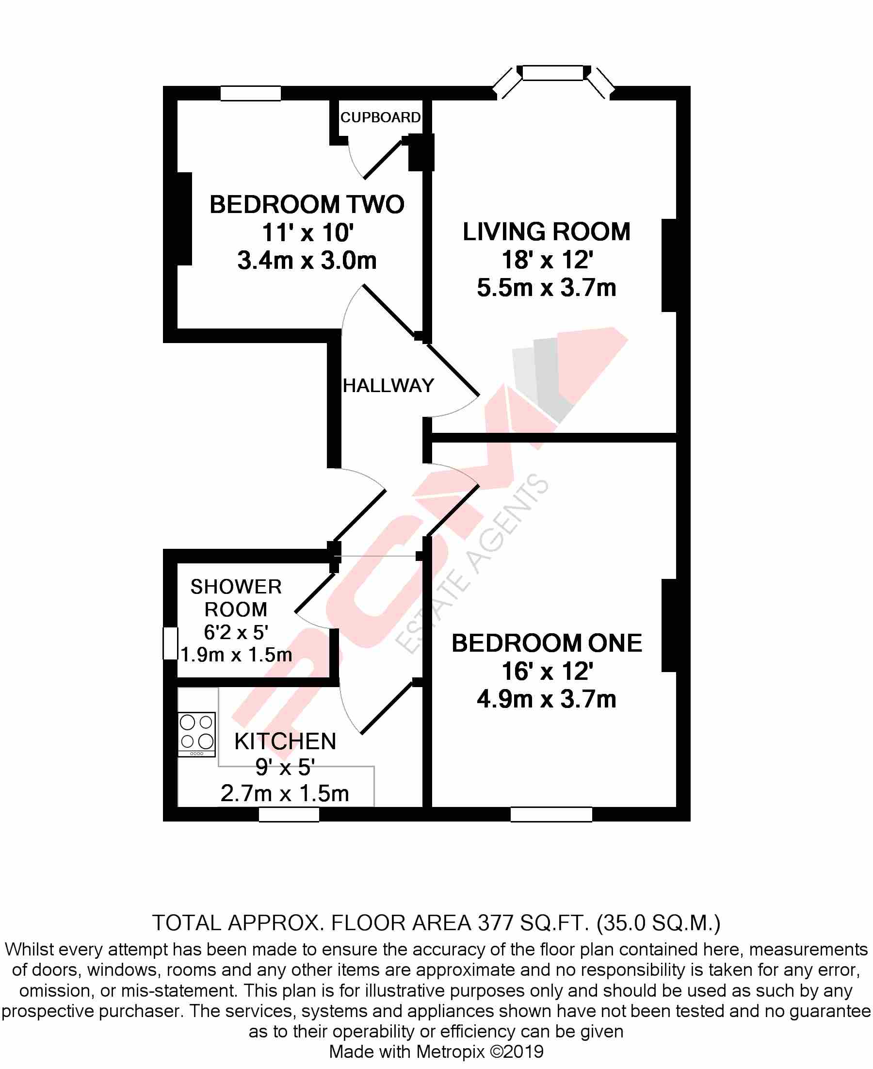 2 Bedrooms Flat to rent in Pevensey Road, St. Leonards-On-Sea TN38