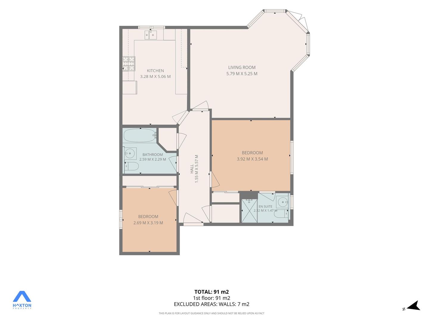 2/2, 1, Willowbank Gardens, Alexandria floorplan