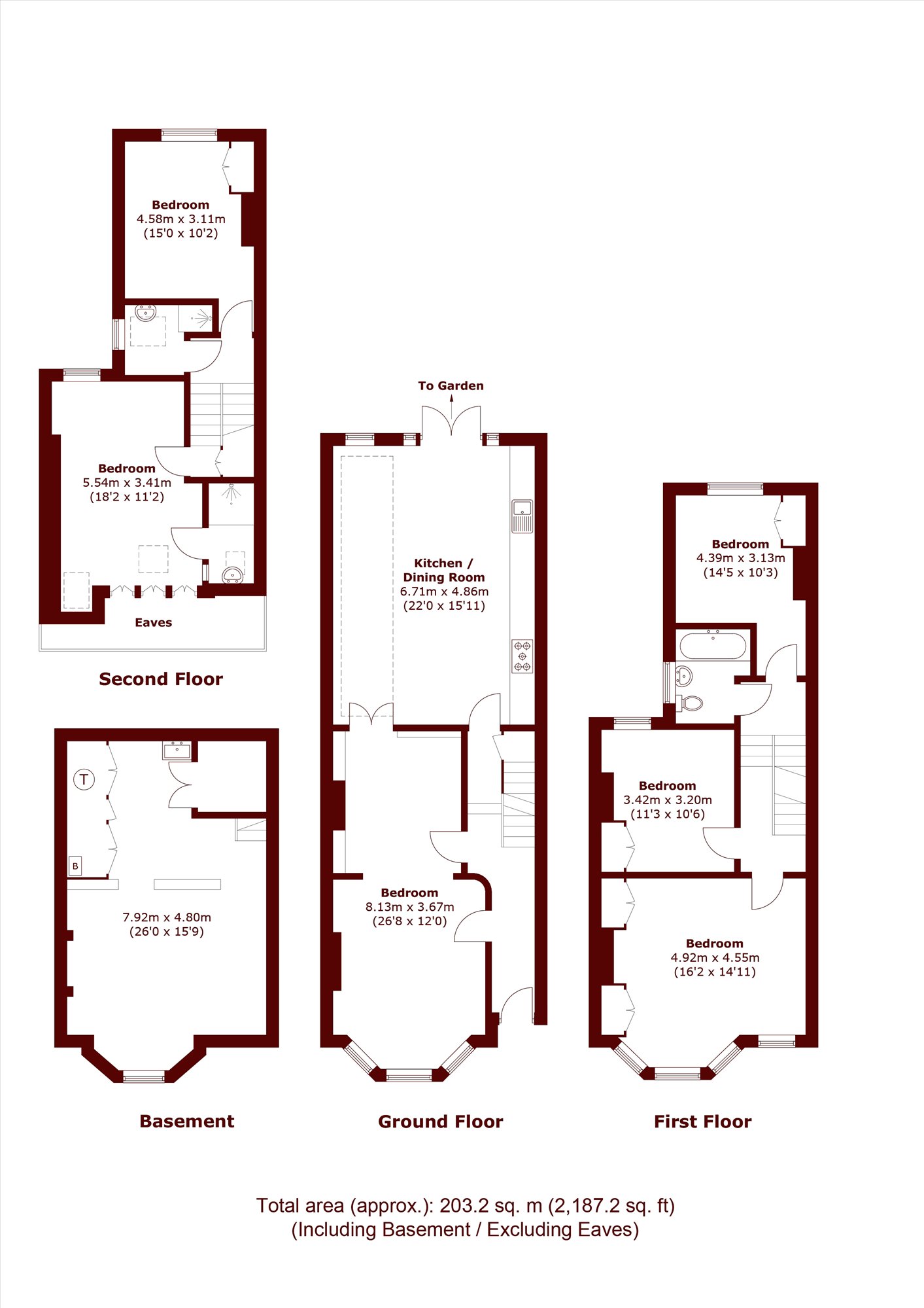 6, Kelmscott Road, London floorplan
