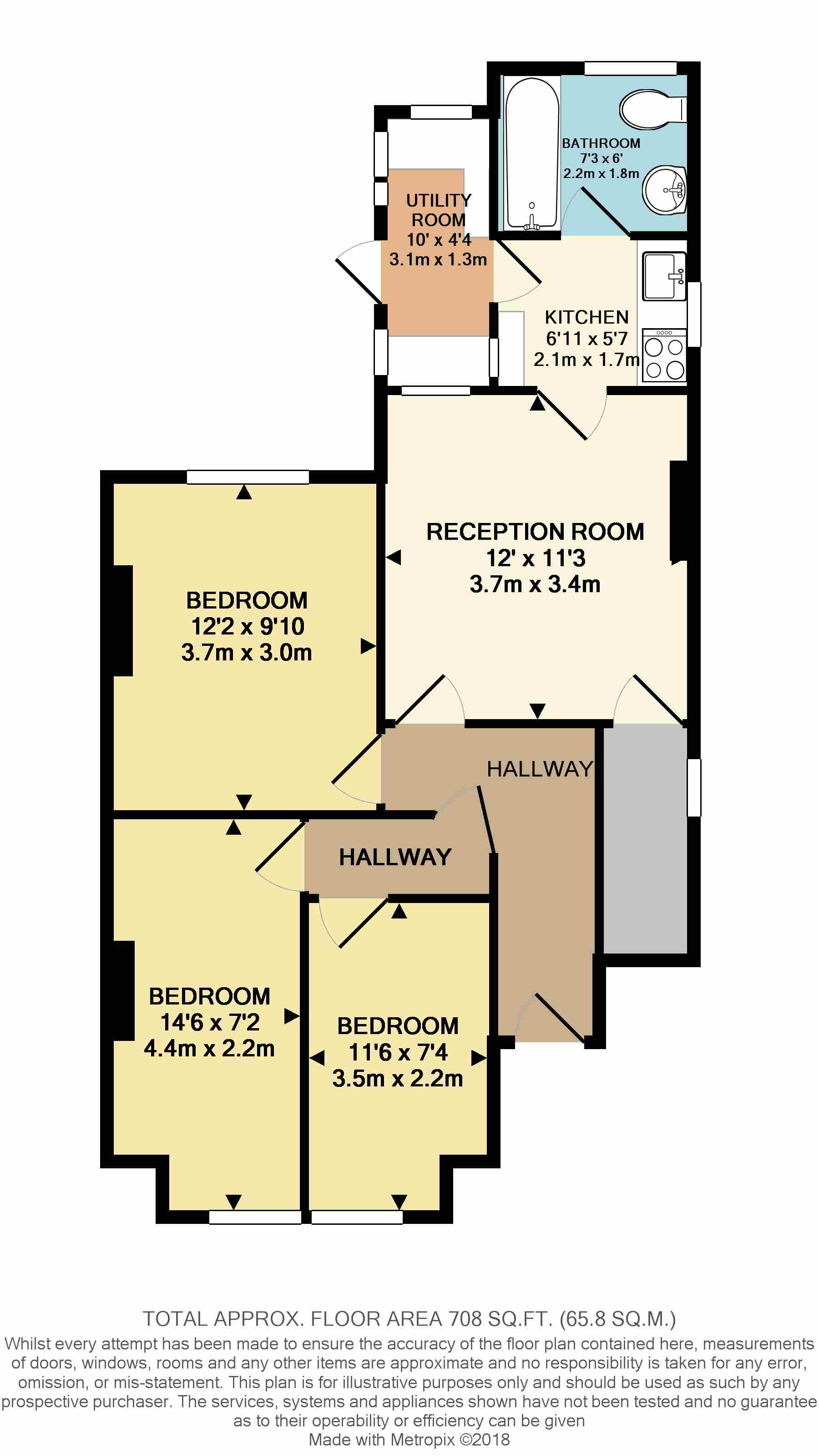 2 Bedrooms Flat for sale in Victoria Road, Bromley BR2