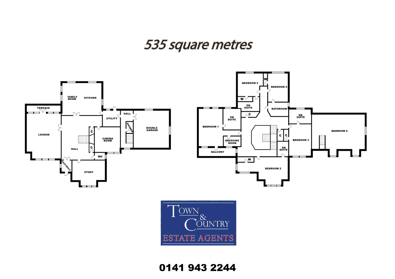 6 Bedrooms Villa for sale in Mar Hall Avenue, Bishopton, Renfrewshire PA7