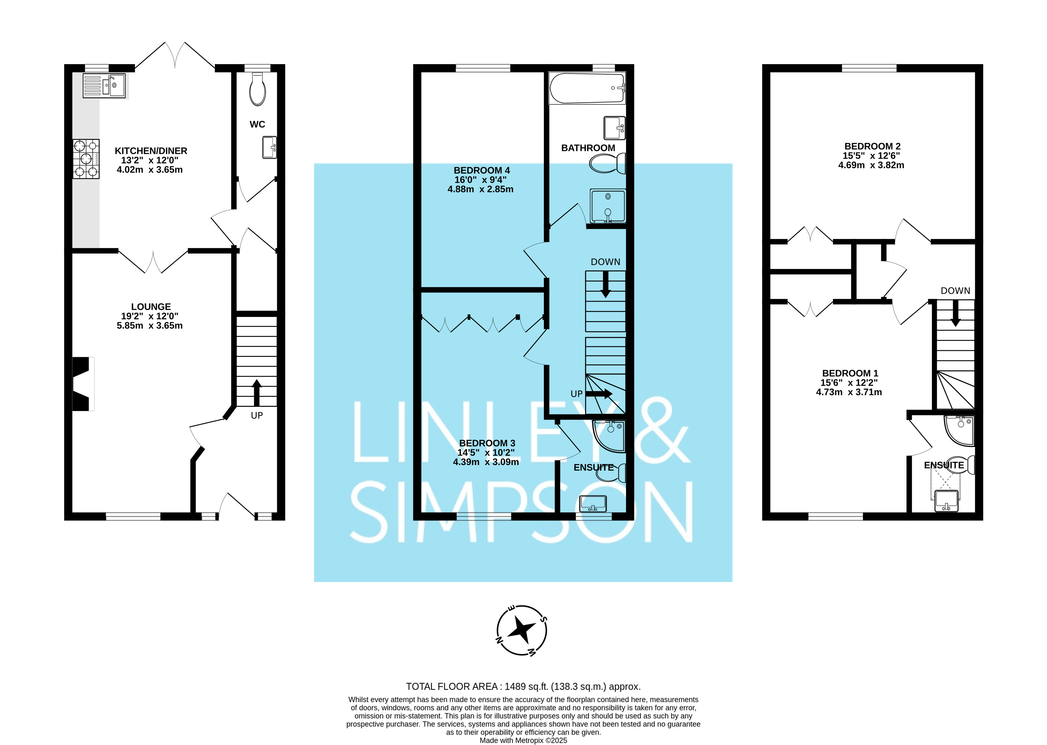 3, The Square, York floorplan