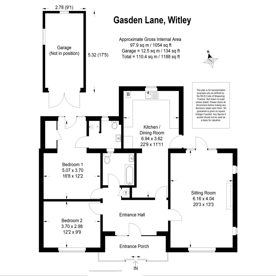 Arden, Gasden Lane, Witley floorplan