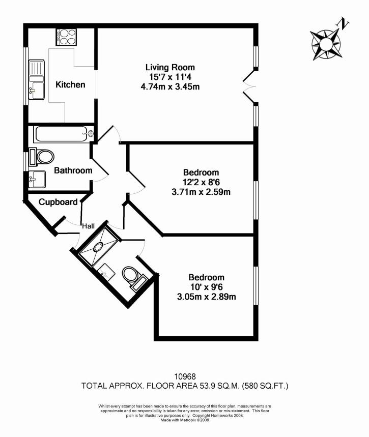 2 Bedrooms Flat to rent in Alma Road, Banbury OX16