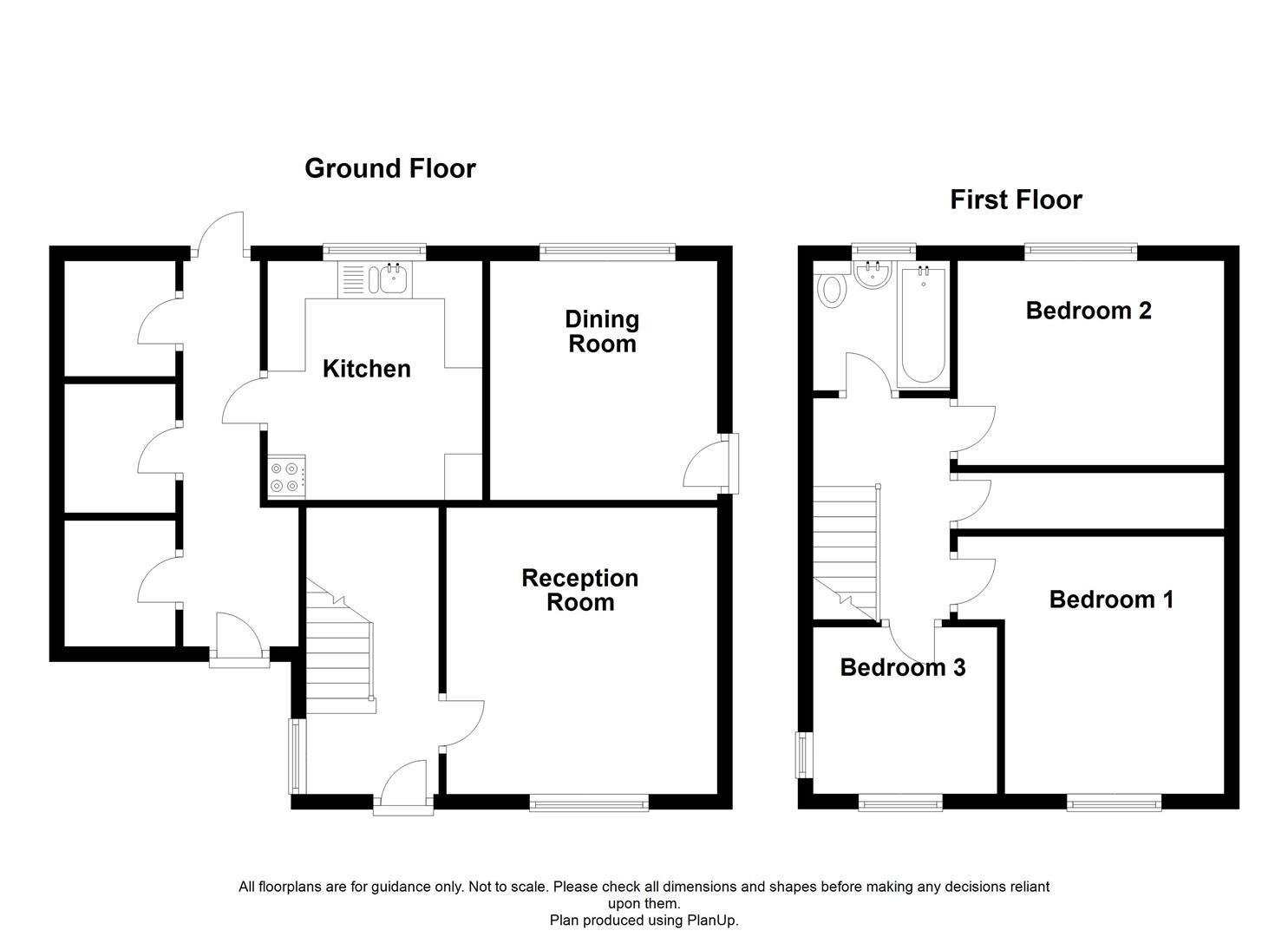 72, Gainsborough Drive, Rochdale floorplan