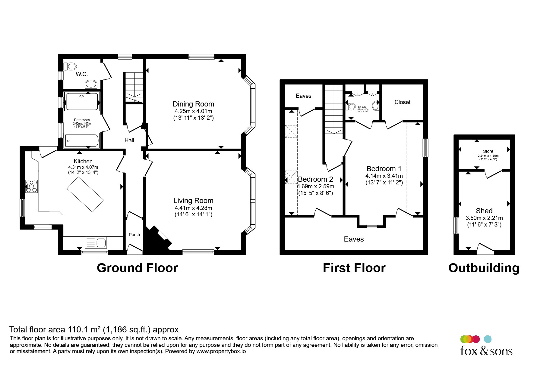 1, Marley Close, Weymouth floorplan