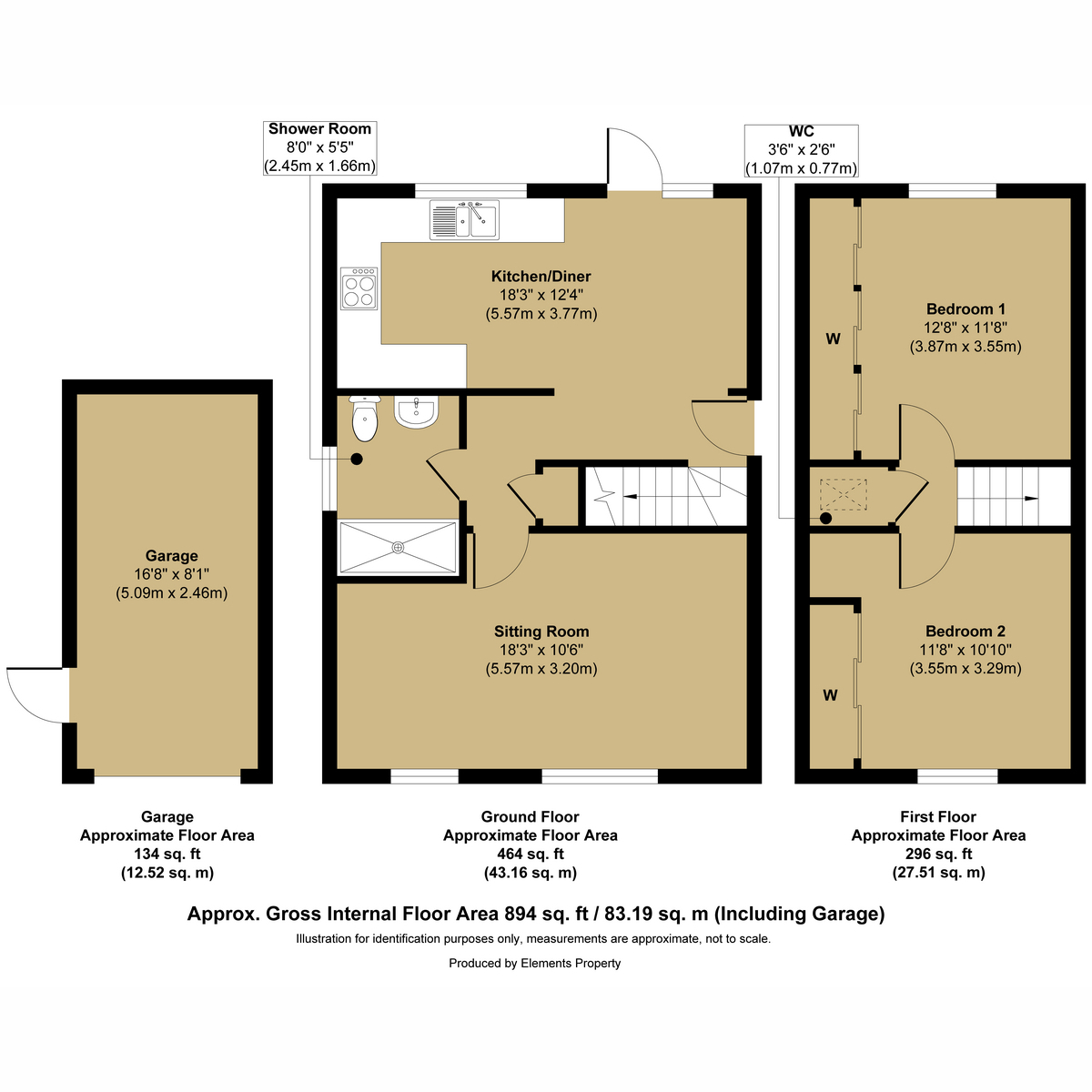 24, Stobart Close, Beccles floorplan