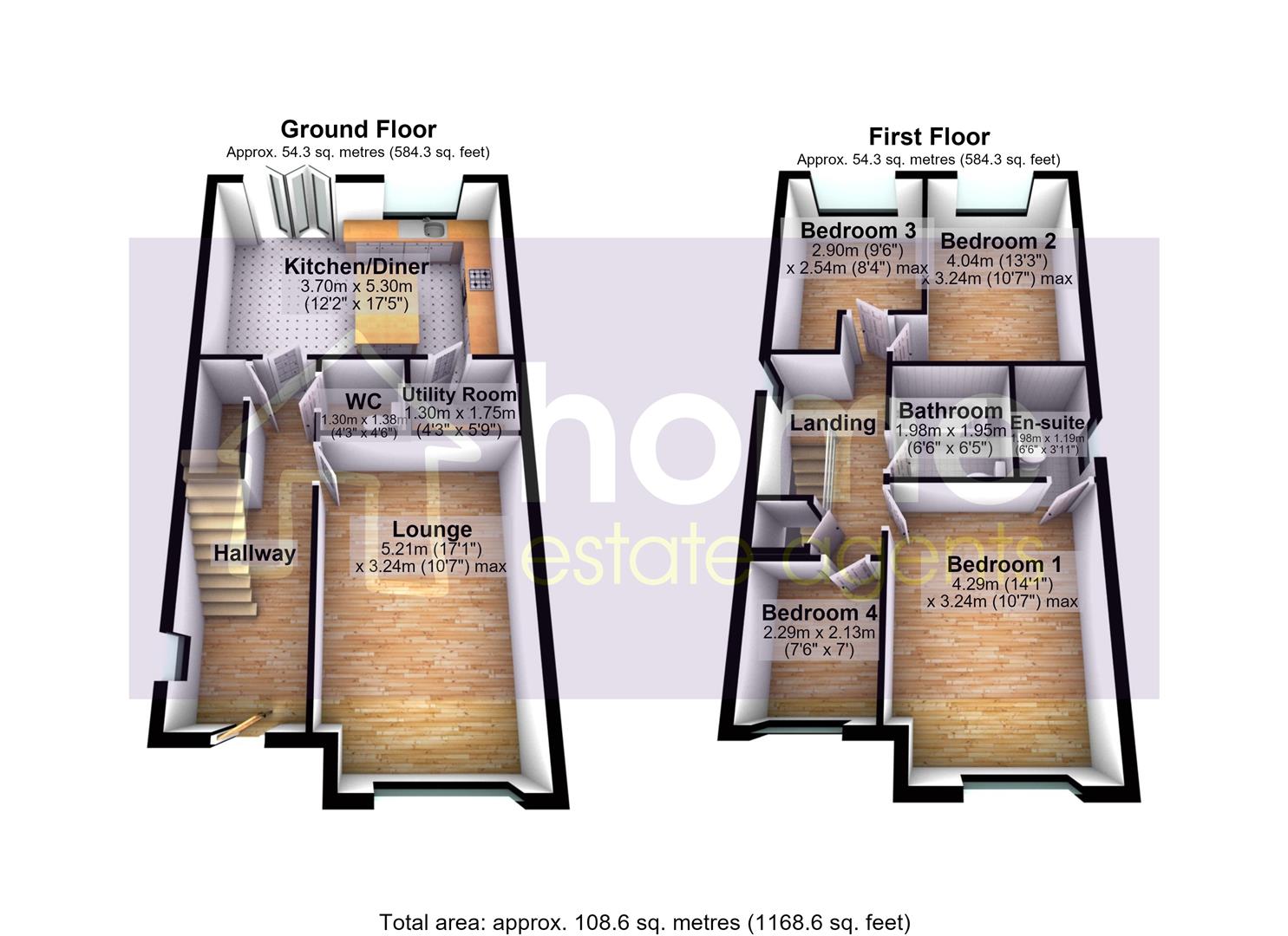 16, St. James Close, Stalybridge floorplan