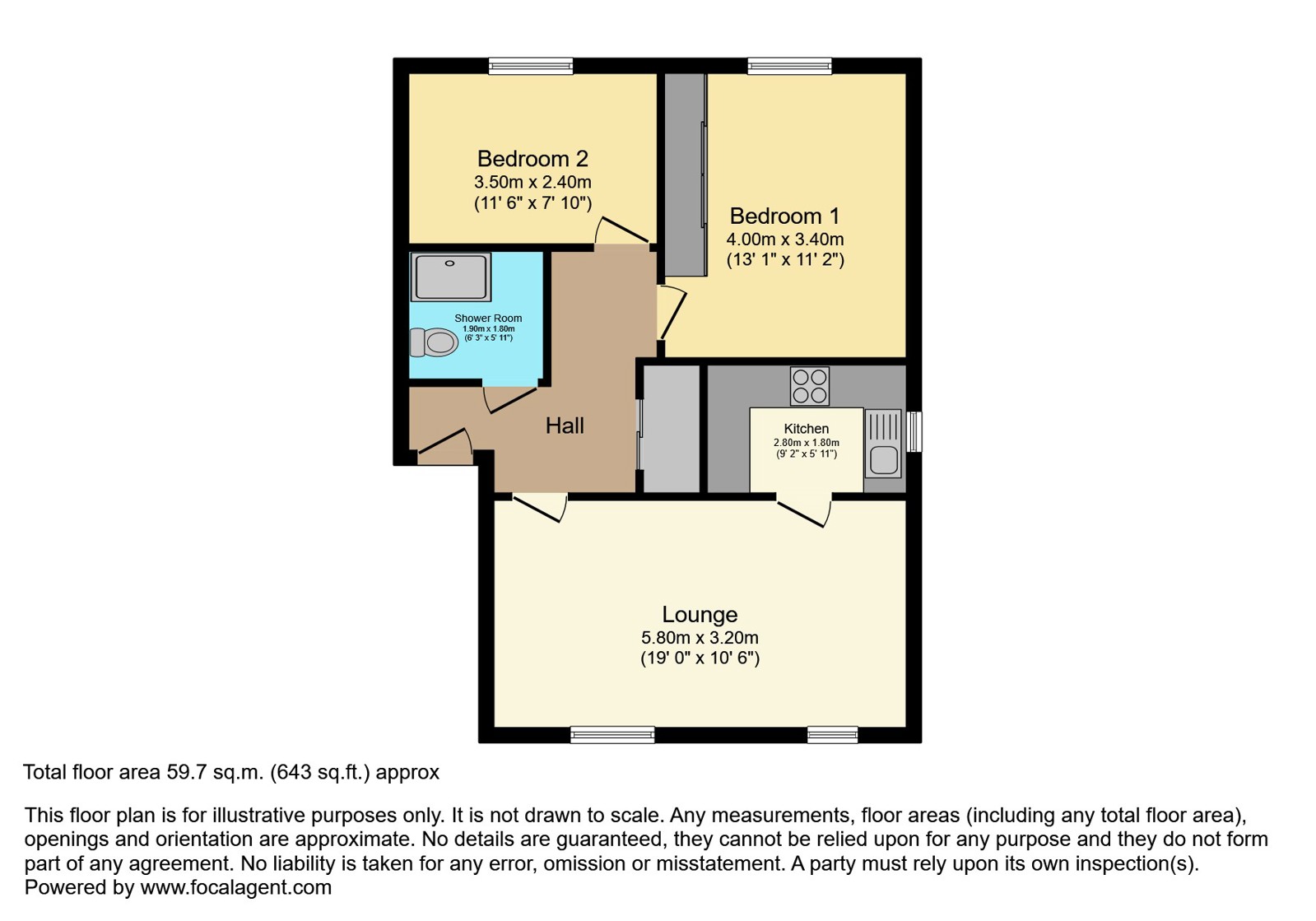 27, Popes Court (Luton), Luton floorplan