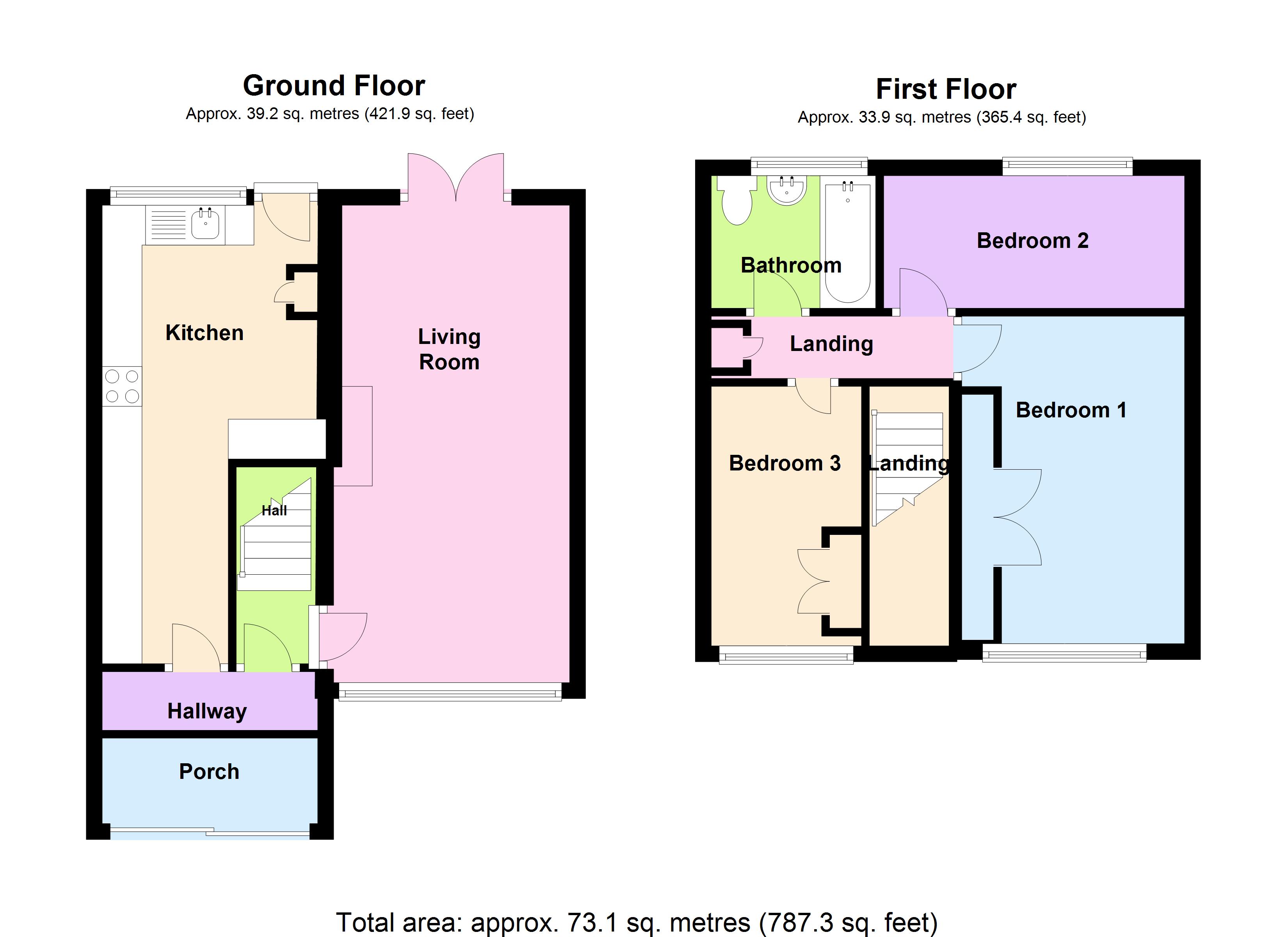 3 Bedrooms End terrace house for sale in The Noke, Stevenage, Hertfordshire SG2