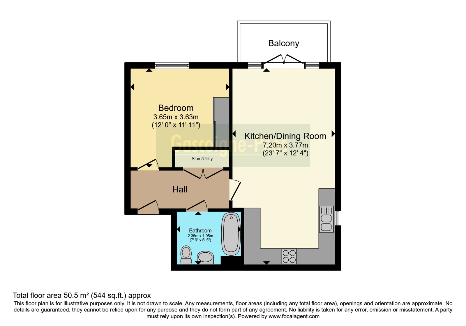 Flat 6, Rowan Court, 41, Lockhart Drive, Berkshire floorplan