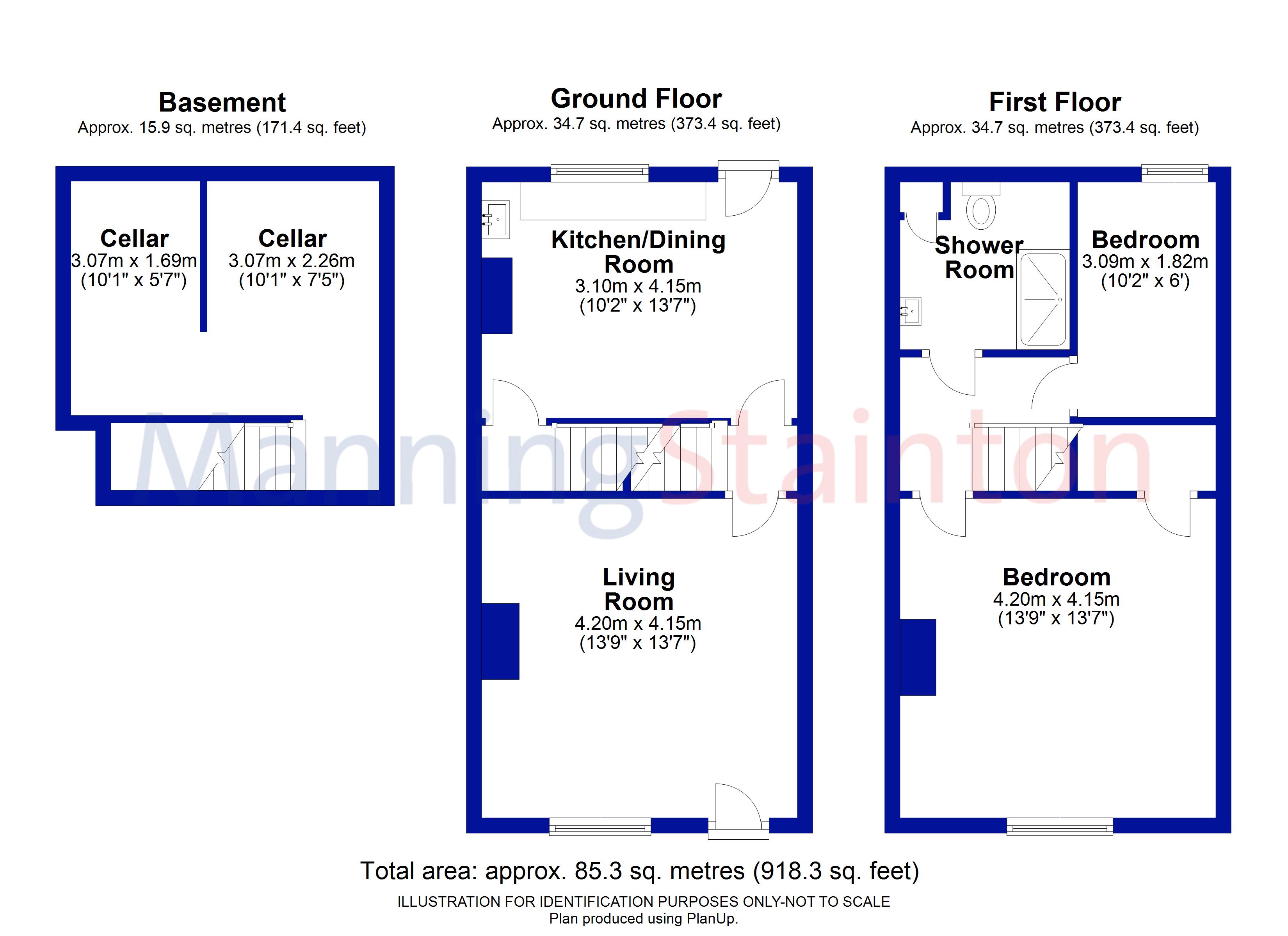 Butts Terrace, Guiseley, Leeds, West Yorkshire floorplan