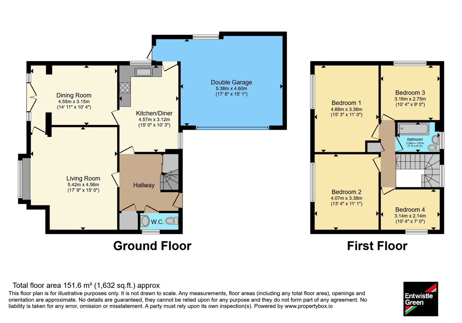18, Sabden Close, Greater Manchester floorplan