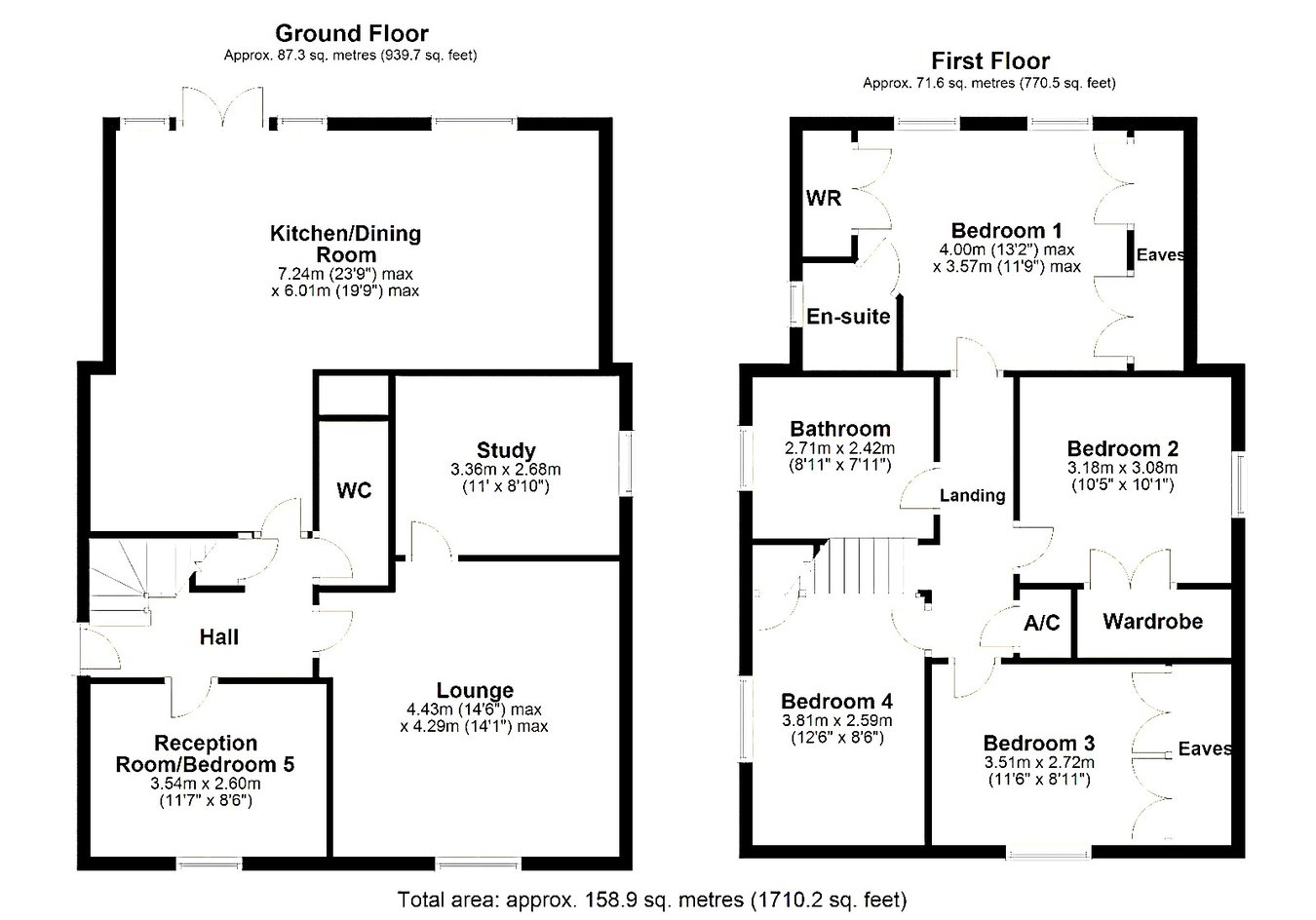 7, Moulder Road, Tewkesbury floorplan